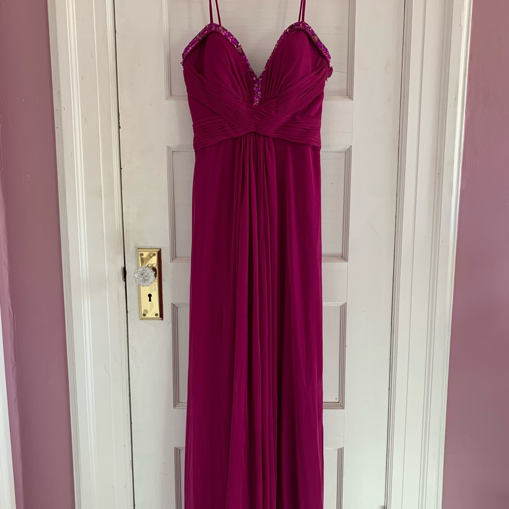 Violet gown!